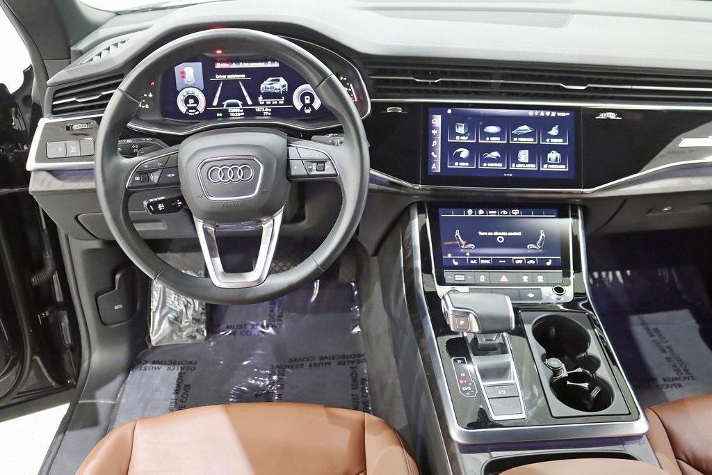 used 2023 Audi Q8 car, priced at $49,800