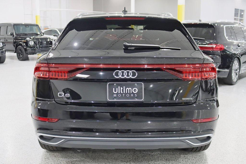 used 2023 Audi Q8 car, priced at $49,800