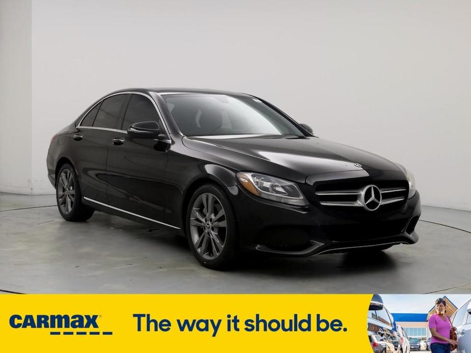 used 2018 Mercedes-Benz C-Class car, priced at $22,998