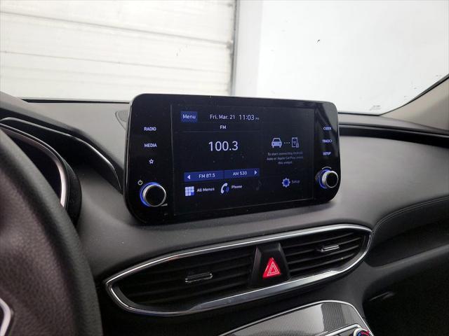 used 2021 Hyundai Santa Fe car, priced at $19,998