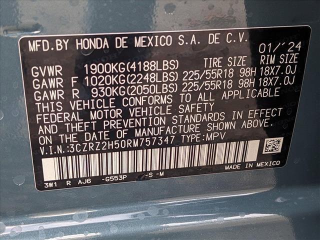 new 2024 Honda HR-V car, priced at $30,005