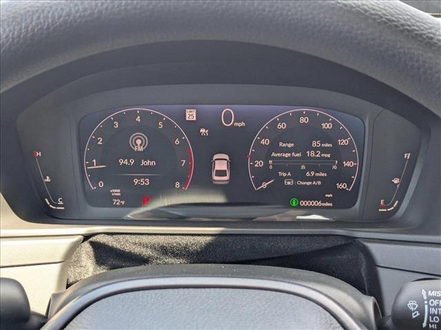 new 2025 Honda Accord car, priced at $31,710