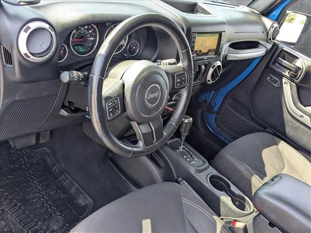used 2015 Jeep Wrangler Unlimited car, priced at $15,392