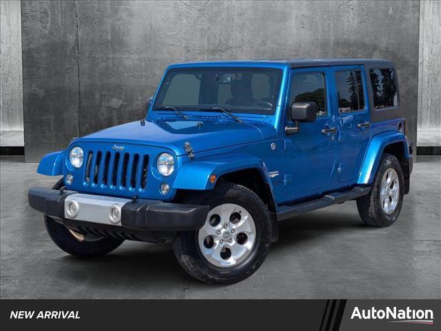 used 2015 Jeep Wrangler Unlimited car, priced at $15,392