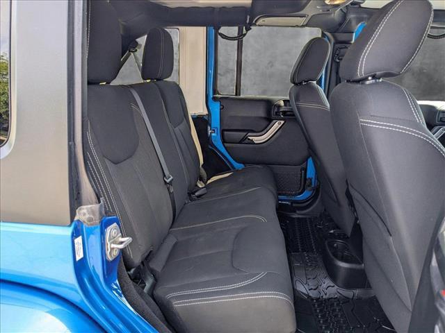 used 2015 Jeep Wrangler Unlimited car, priced at $15,392