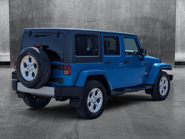 used 2015 Jeep Wrangler Unlimited car, priced at $15,392