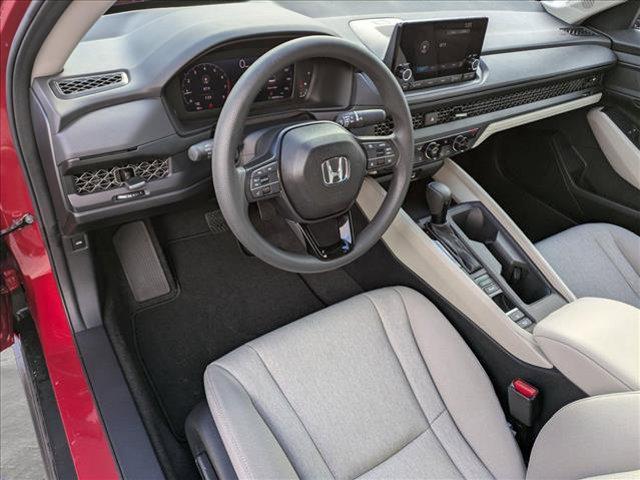 new 2025 Honda Accord car, priced at $30,796