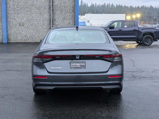 new 2025 Honda Accord car, priced at $31,655