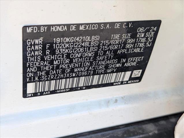 used 2025 Honda HR-V car, priced at $28,777