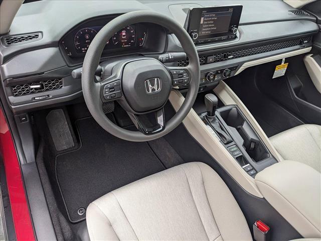 new 2024 Honda Accord car, priced at $31,460