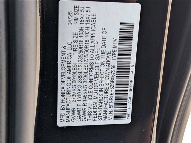 new 2025 Honda Odyssey car, priced at $43,670