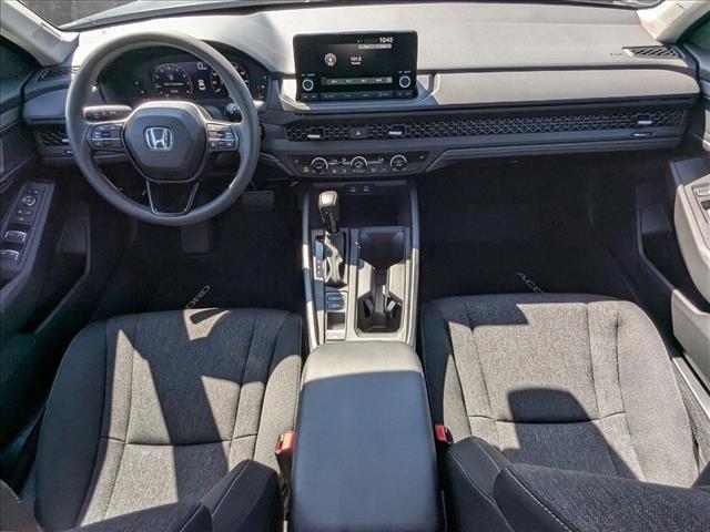 new 2025 Honda Accord car, priced at $30,998