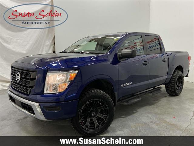 used 2022 Nissan Titan car, priced at $32,999