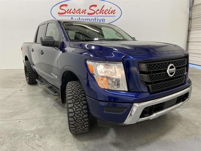 used 2022 Nissan Titan car, priced at $32,999