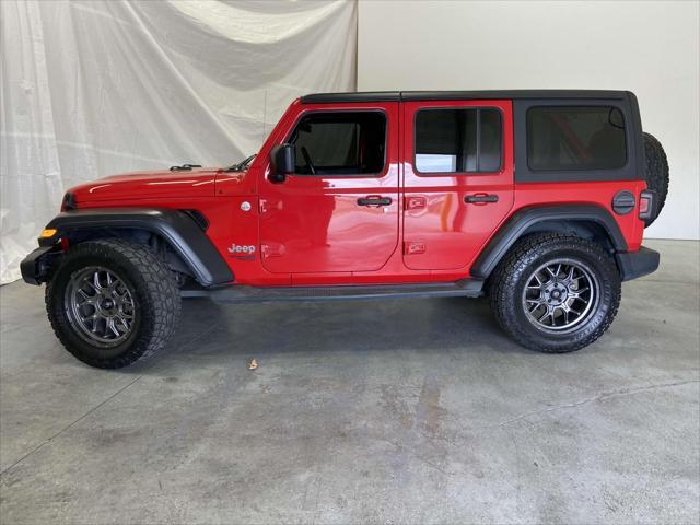 used 2018 Jeep Wrangler Unlimited car, priced at $29,885