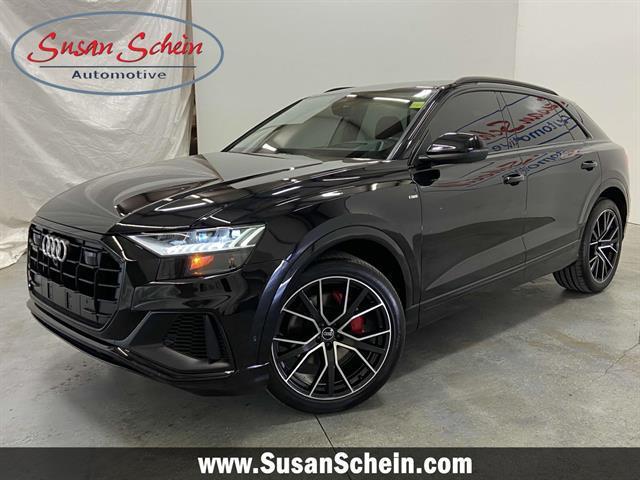 used 2021 Audi Q8 car, priced at $39,999