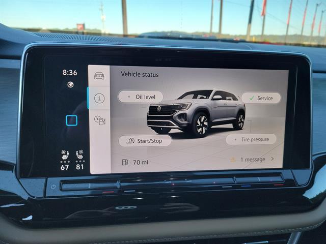 used 2024 Volkswagen Atlas Cross Sport car, priced at $27,833