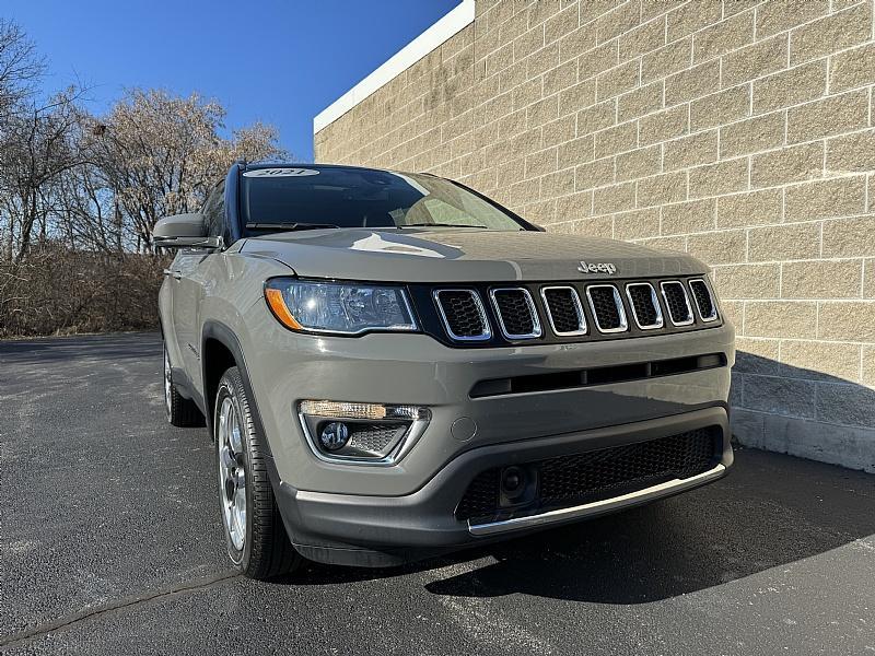 used 2021 Jeep Compass car, priced at $26,989
