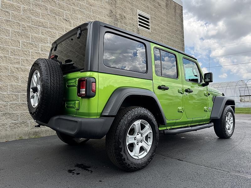 used 2018 Jeep Wrangler Unlimited car, priced at $23,989