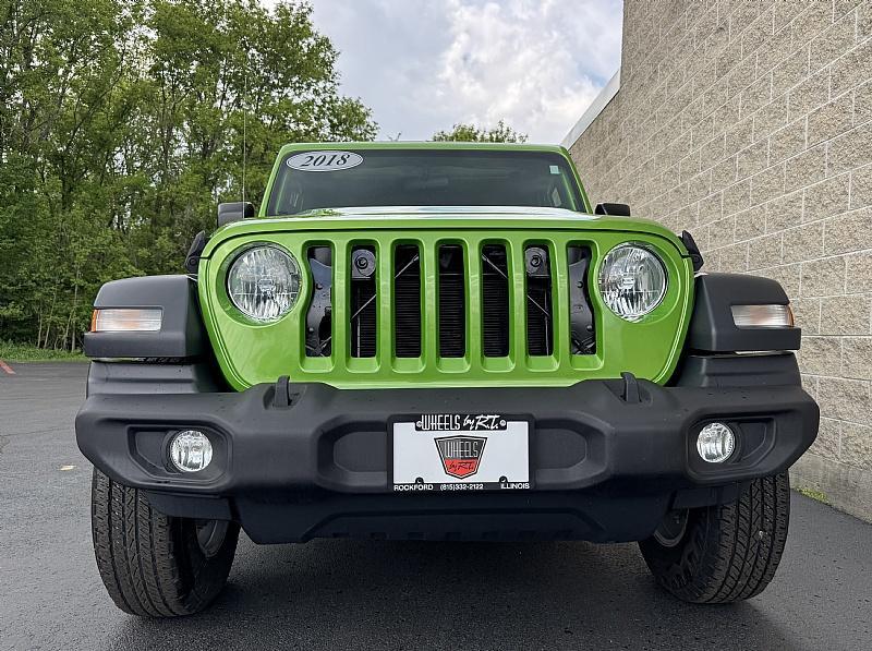 used 2018 Jeep Wrangler Unlimited car, priced at $23,989