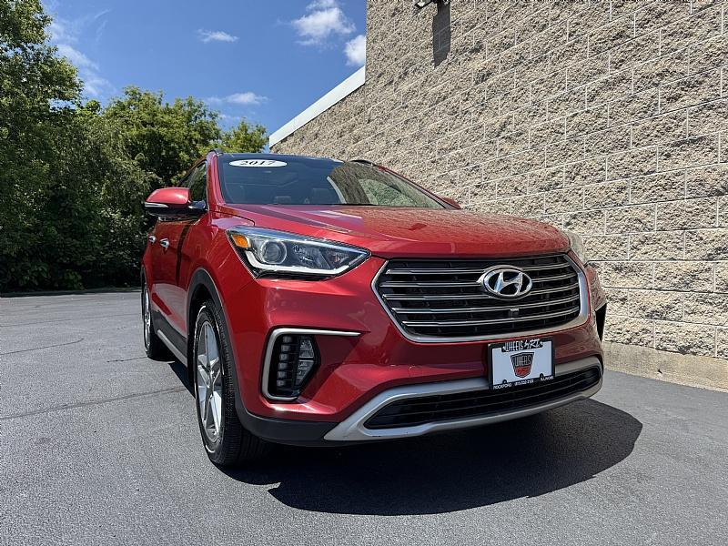 used 2017 Hyundai Santa Fe car, priced at $15,989