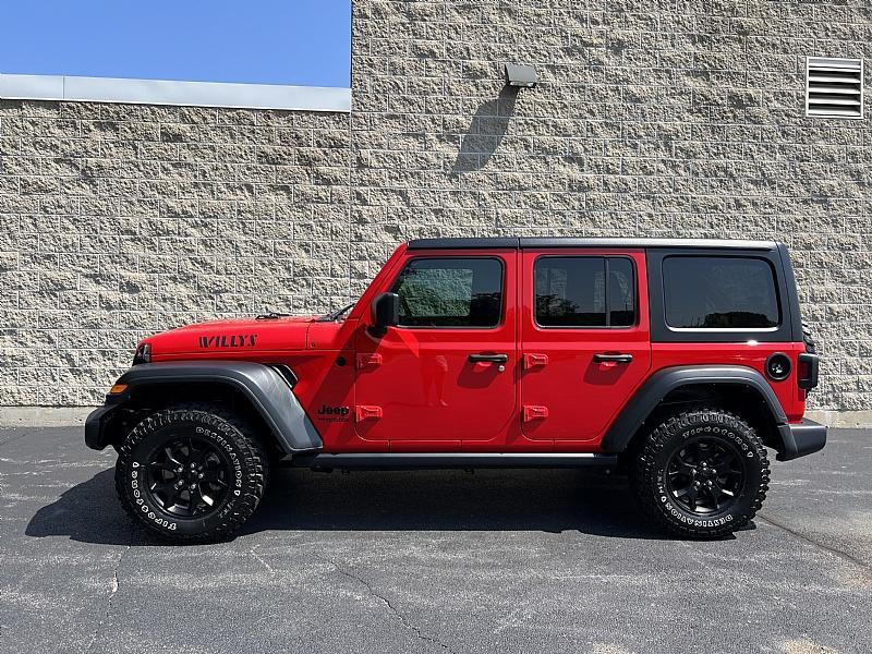 used 2021 Jeep Wrangler Unlimited car, priced at $36,989