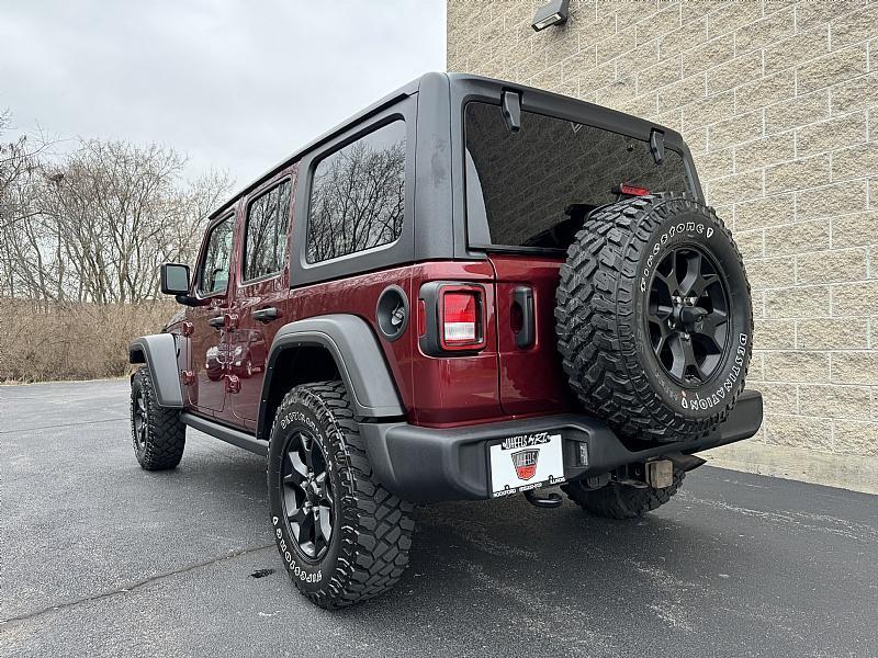 used 2021 Jeep Wrangler Unlimited car, priced at $34,989