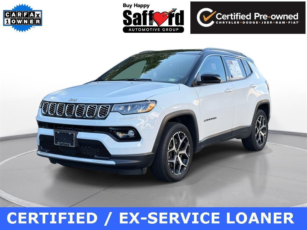 used 2025 Jeep Compass car, priced at $27,570