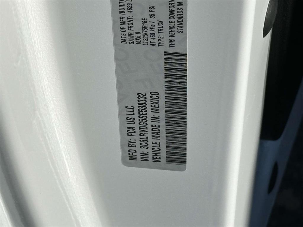 new 2025 Ram ProMaster 2500 car, priced at $52,687