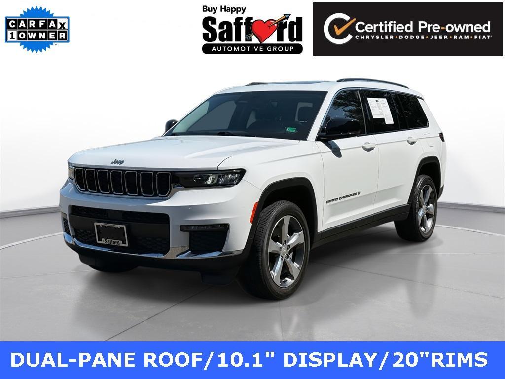used 2022 Jeep Grand Cherokee L car, priced at $33,000