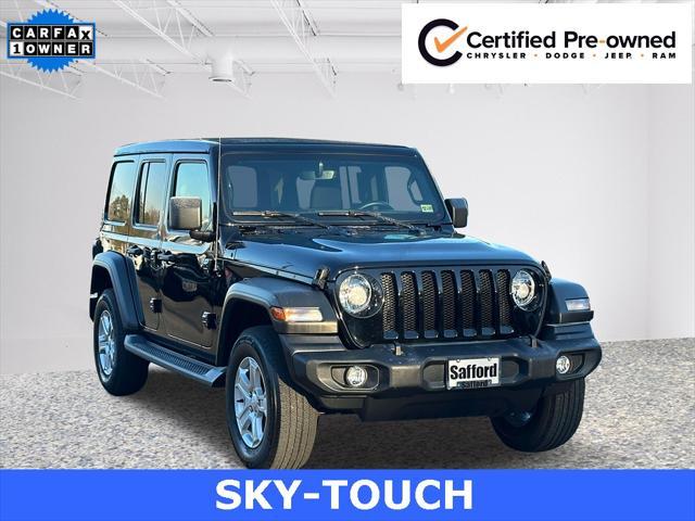 used 2021 Jeep Wrangler Unlimited car, priced at $29,940