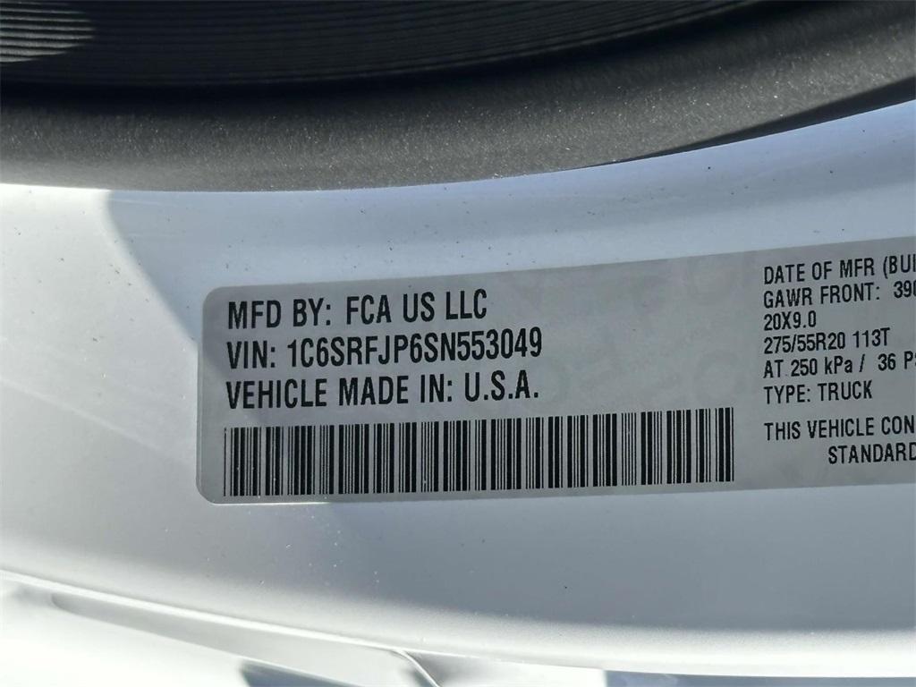 new 2025 Ram 1500 car, priced at $50,085