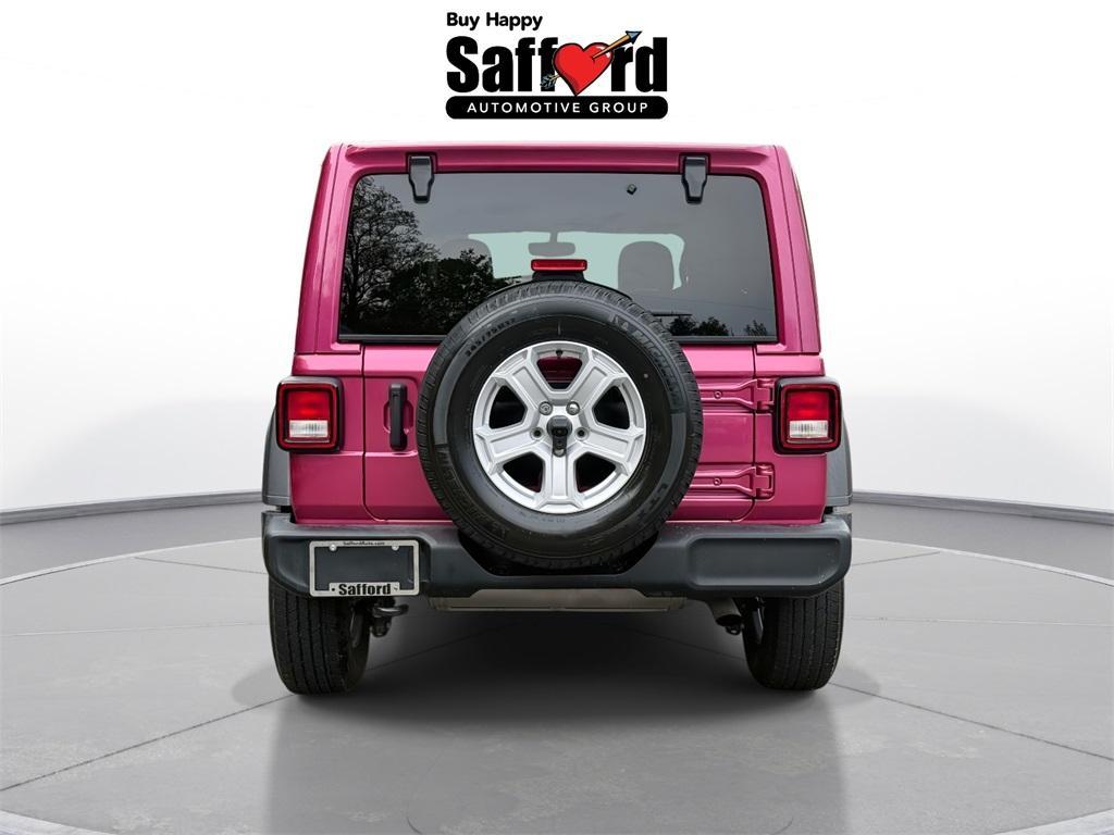 used 2021 Jeep Wrangler Unlimited car, priced at $29,953