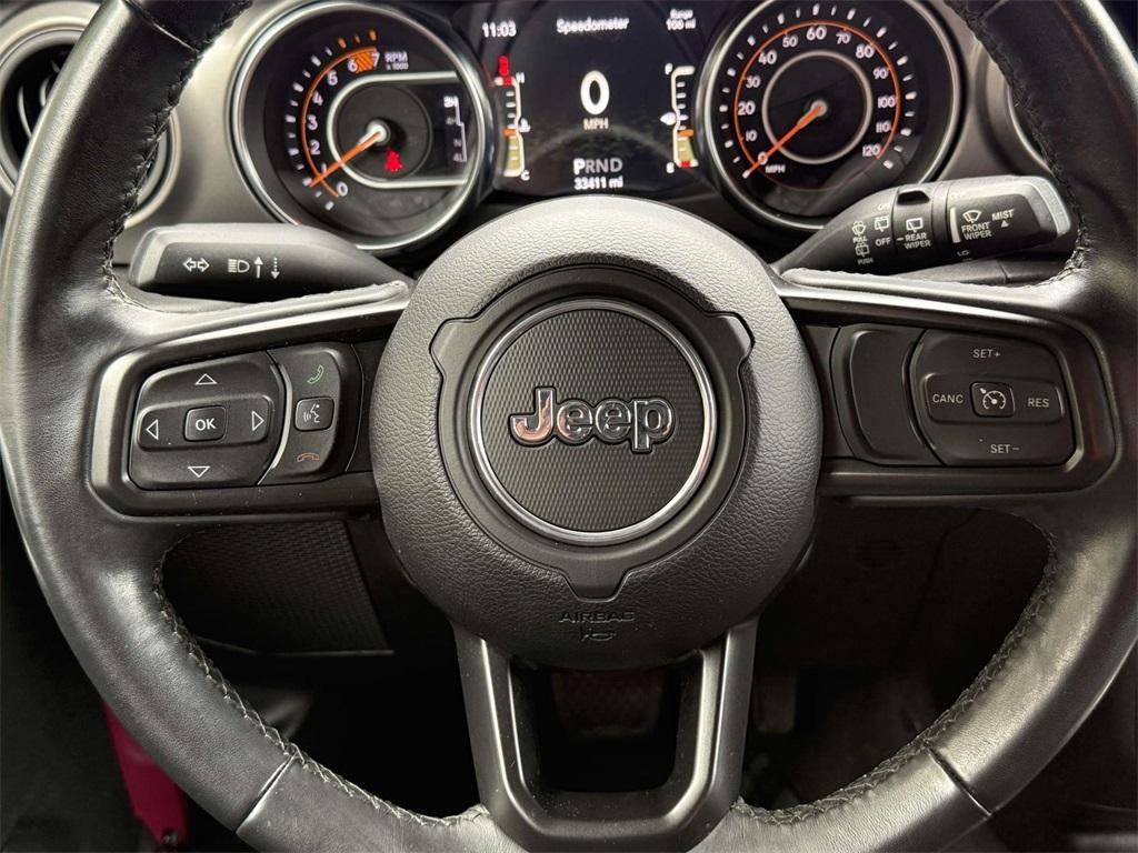 used 2021 Jeep Wrangler Unlimited car, priced at $29,953