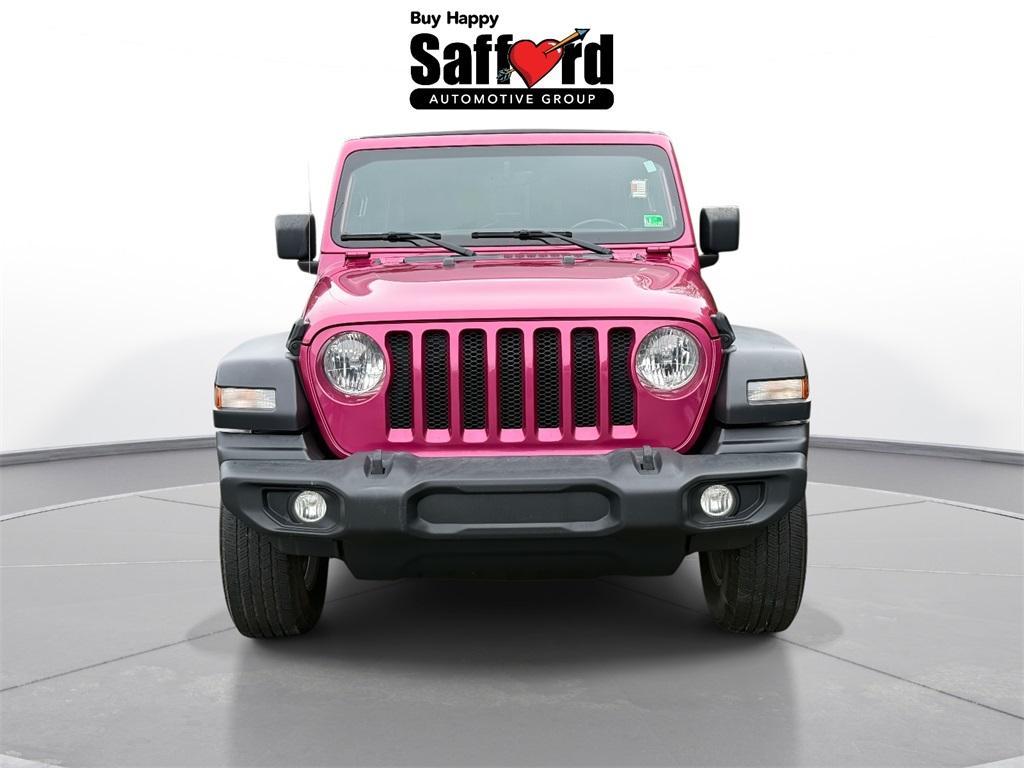 used 2021 Jeep Wrangler Unlimited car, priced at $29,953