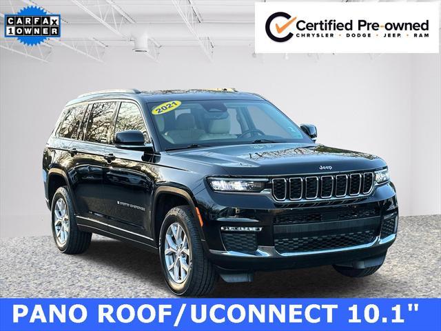 used 2021 Jeep Grand Cherokee L car, priced at $33,613