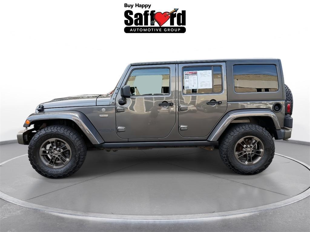 used 2017 Jeep Wrangler Unlimited car, priced at $13,000