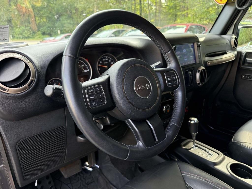 used 2017 Jeep Wrangler Unlimited car, priced at $13,000