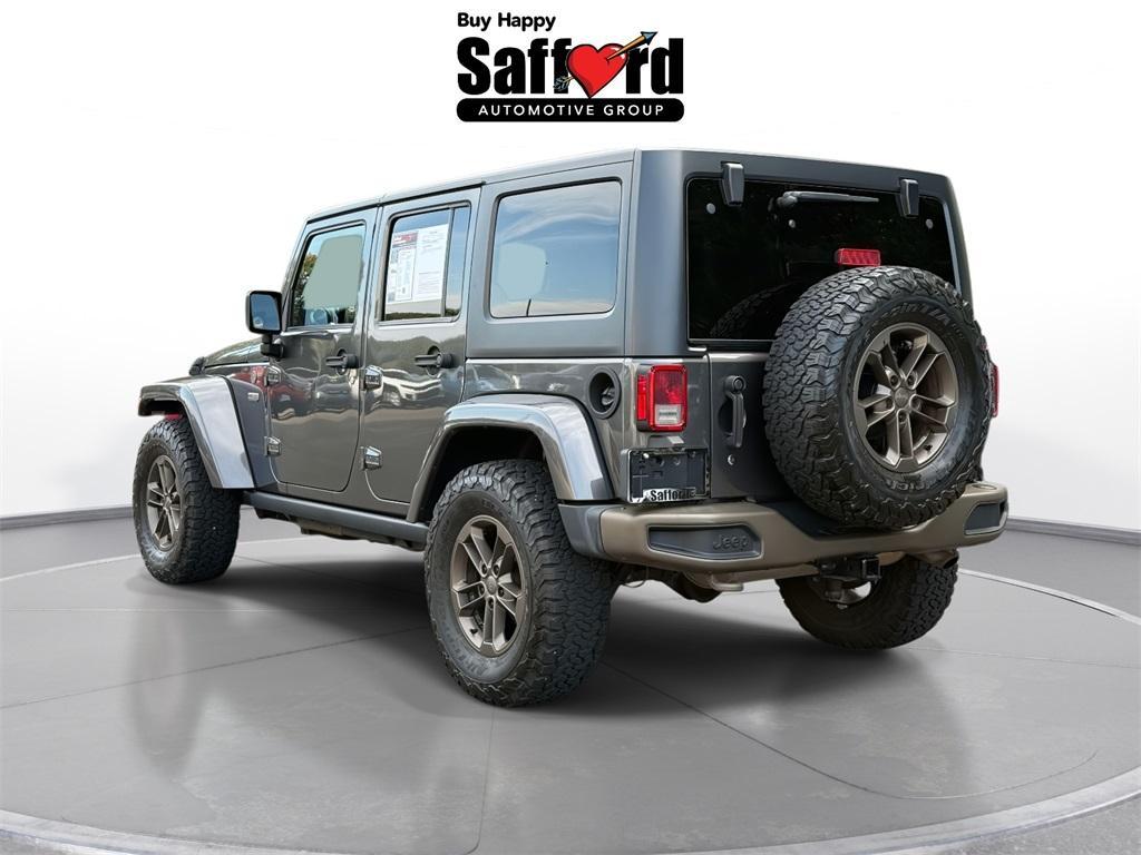 used 2017 Jeep Wrangler Unlimited car, priced at $13,000
