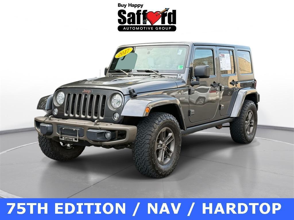 used 2017 Jeep Wrangler Unlimited car, priced at $13,000