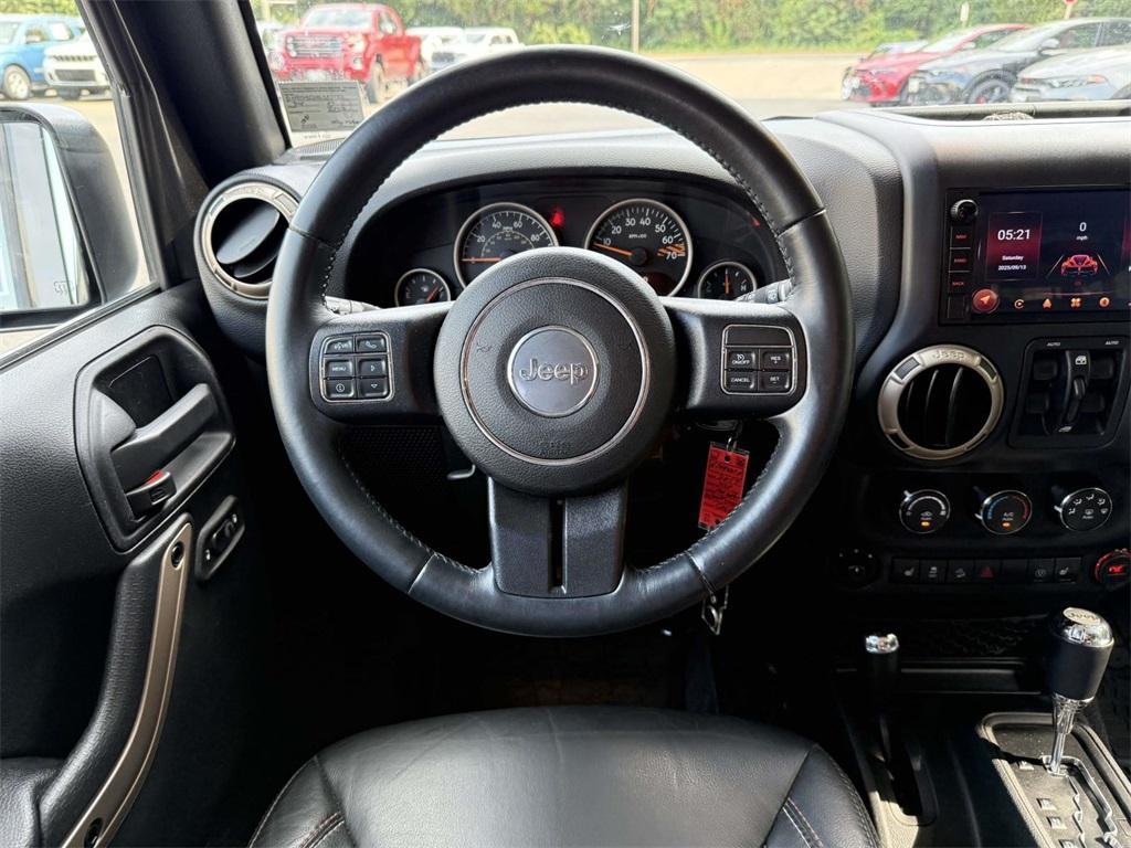 used 2017 Jeep Wrangler Unlimited car, priced at $13,000