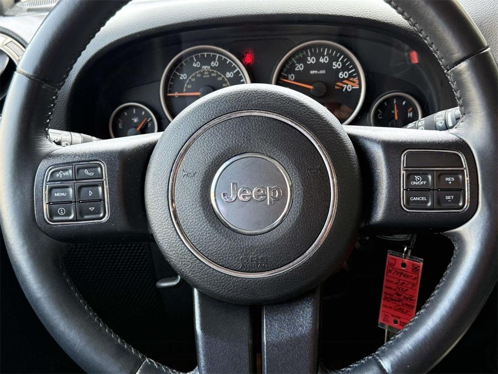 used 2017 Jeep Wrangler Unlimited car, priced at $13,000