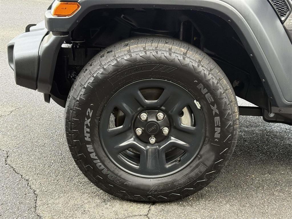 used 2025 Jeep Wrangler car, priced at $37,000