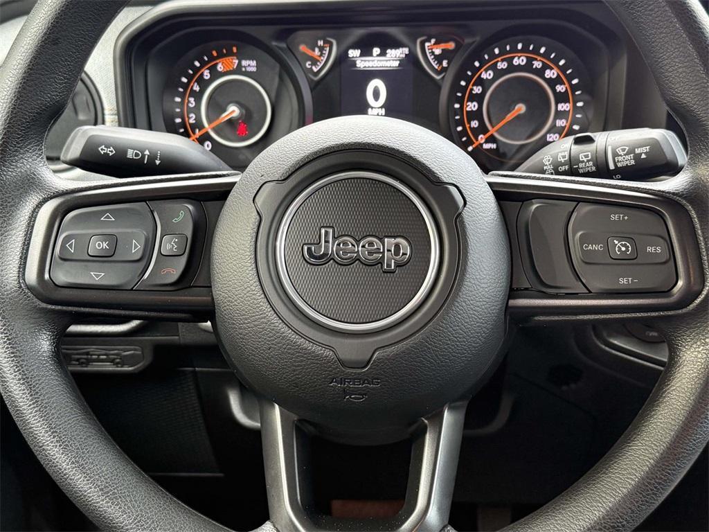 used 2025 Jeep Wrangler car, priced at $37,000