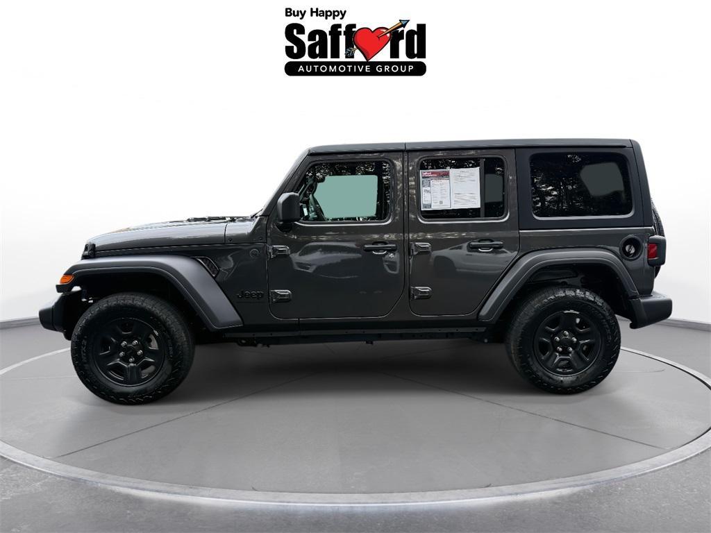 used 2025 Jeep Wrangler car, priced at $37,000