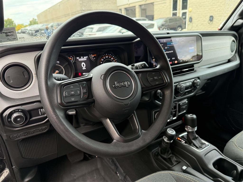 used 2025 Jeep Wrangler car, priced at $37,000