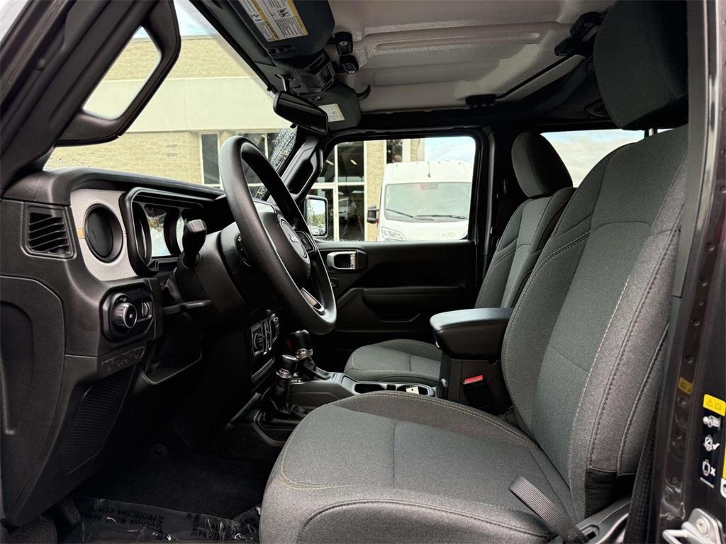 used 2025 Jeep Wrangler car, priced at $37,000