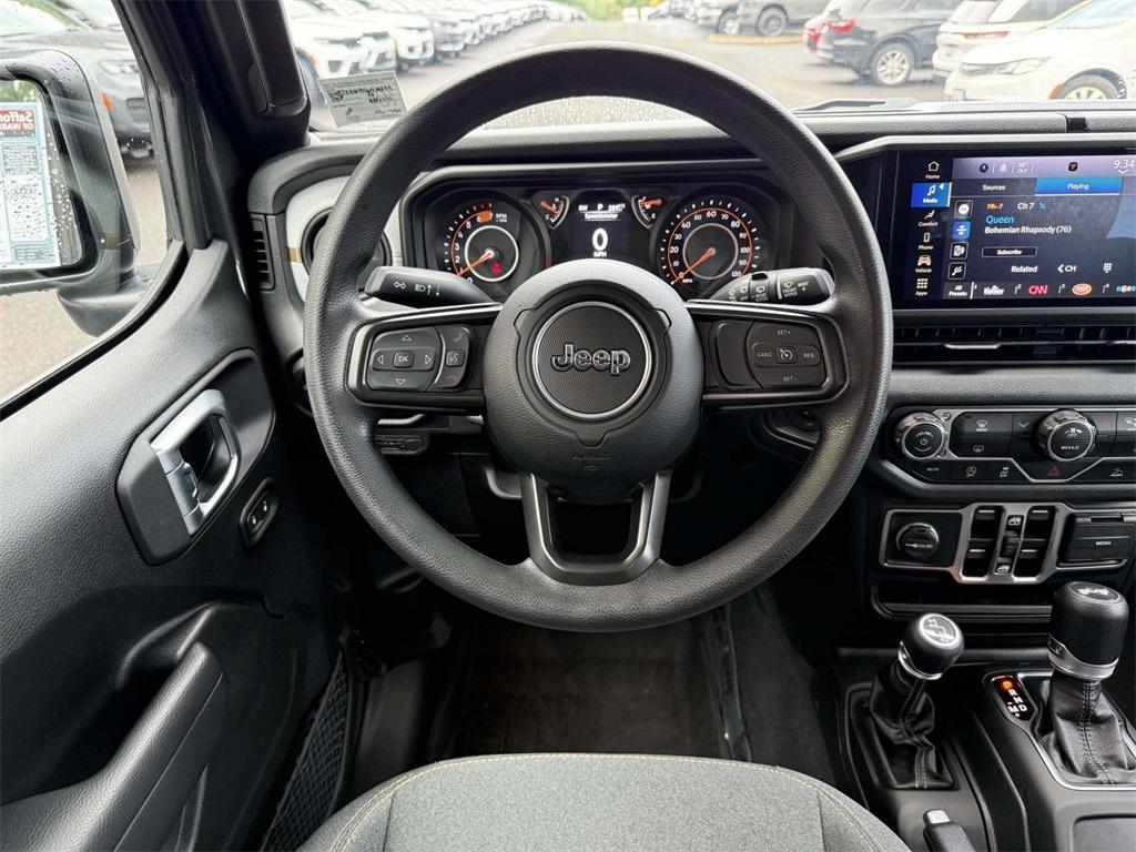 used 2025 Jeep Wrangler car, priced at $37,000