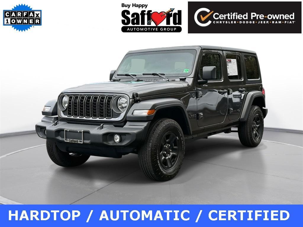 used 2025 Jeep Wrangler car, priced at $37,000