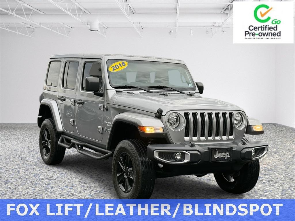 used 2018 Jeep Wrangler Unlimited car, priced at $25,928
